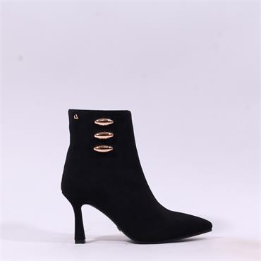 Una Healy Wild Cat Pointed Ankle Boot - Vinyl
